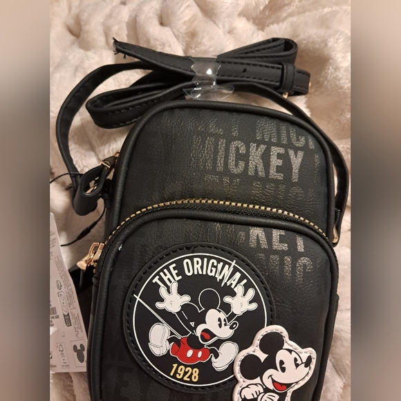 Disney Mickey Mouse Patchwork Crossbody Bag *Primark*-NEW - Picture 5 of 5